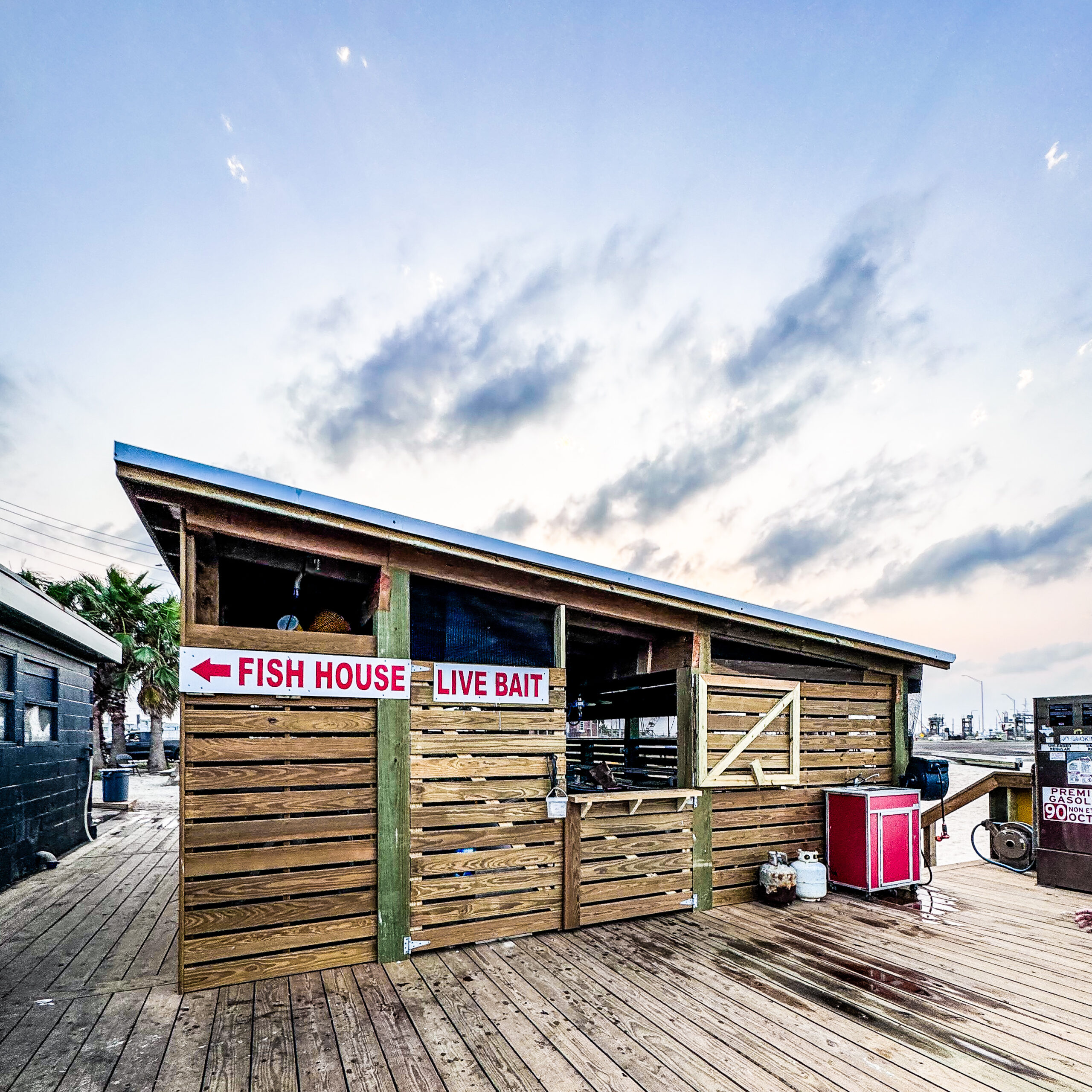 LIVE BAIT in Port Aransas Deep Sea Headquarters