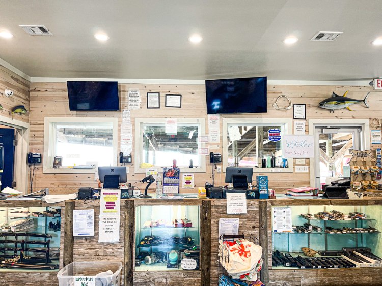 Image of the store at Deep Sea Headquarters to show job responsibilities for jobs in port aransas